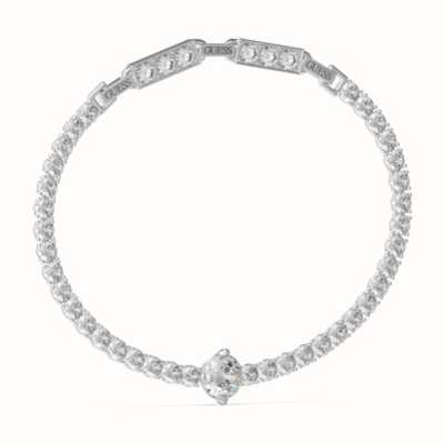 Guess ARM PARTY Round Solitaire Stainless Steel Tennis Bracelet UBB04220RH