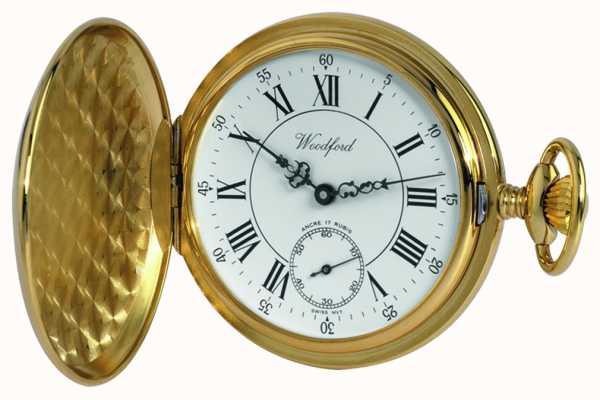 Woodford | Full Hunter | Gold Plated | Pocket Watch | 1009