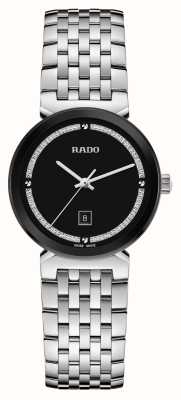RADO Florence Quartz (30mm) Black Dial / Stainless Steel Bracelet R48913163