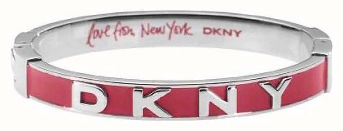 DKNY Stainless Steel Bangle Red Enamel NJ1933040