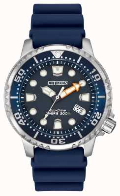 Citizen Promaster Professional Diver Blue Rubber BN0151-09L