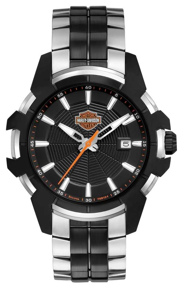  Harley  Davidson  Men s Wrist Watch  Spider Watch  78B124