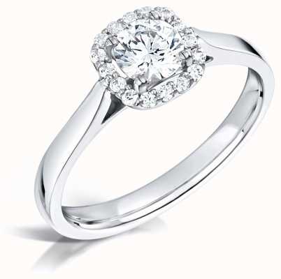 Certified Diamond 0.50ct D SI1 GIA Diamond Engagement Ring FCD28348
