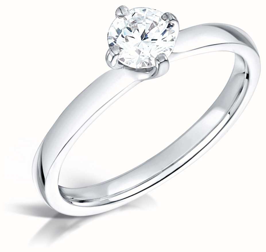 Certified Diamond Engagement Rings FCD28377