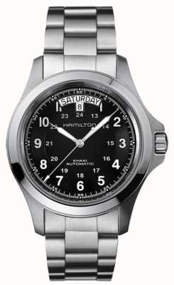 Hamilton Khaki Field King Automatic (40mm) Black Dial / Stainless Steel H64455133