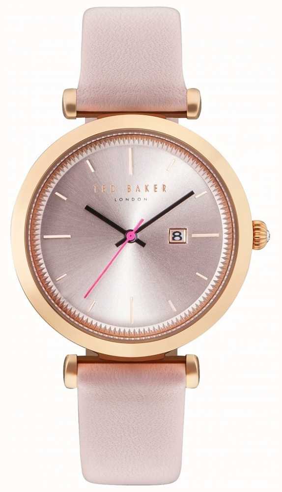 Ted Baker Womans Ava 36mm Rose Gold Case Pink Watch TE10031518 - First ...