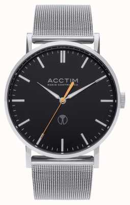 Acctim Men's Sterling Radio Controlled Stainless Steel Mesh Watch 60426