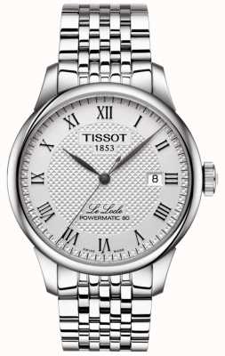 Tissot Men's Le Locle Powermatic 80 Automatic stainless steel watch T0064071103300