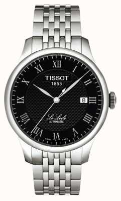 Tissot Men's Le Locle Powermatic 80 Black Dial Stainless Steel T0064071105300