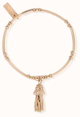 ChloBo Rose Gold Didi Tassel Bracelet RBMN338