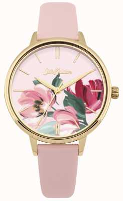 Cath Kidston Womens Pink Strap Watch Floral Dial CKL050PG