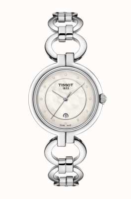 Tissot Women's Flamingo Stainless Steel Mother of Pearl Dial T0942101111600