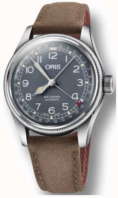 ORIS Big Crown Pointer Date Brown Leather Strap 01 754 7741 4065-07 5 20 63