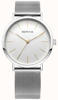 Bering Classic Collection Watch With Mesh Band And Scratch Resista 13436-001