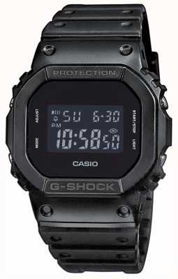 Casio Men's G-Shock Black-out Dial Resin Band DW-5600BB-1ER