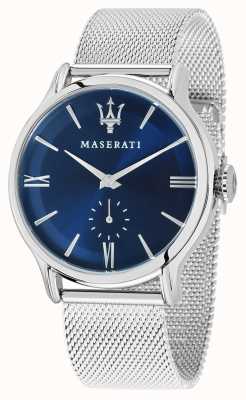 Maserati Men's Epoca 42mm | Blue Dial | Silver Mesh Bracelet R8853118006