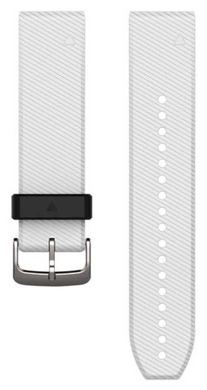 Garmin 010-12500-01 White Rubber Strap Only QuickFit 22mm Watch