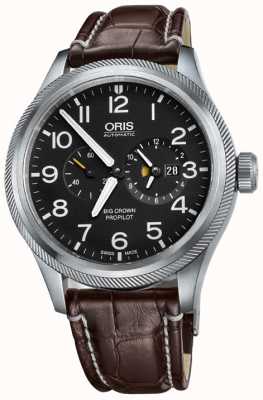 ORIS Big Crown ProPilot Worldtimer Men's Watch 01 690 7735 4164-07 1 22 72FC