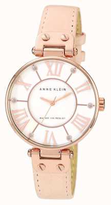 Anne Klein | Women's Signature Watch | Nude Leather | 10-N9918RGLP