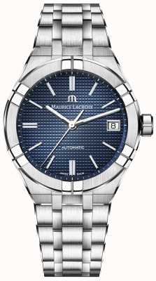 Maurice Lacroix Aikon Automatic 39mm Blue Dial Stainless Steel AI6007-SS002-430-1