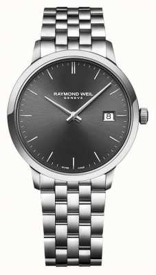 Raymond Weil | Men's Toccata | Stainless Steel Bracelet | Grey Dial | 5485-ST-60001