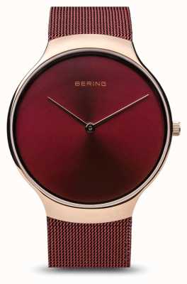 Bering | Women's Charity Watch | Red Mesh Strap | Red Dial | 13338-CHARITY