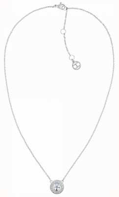 Tommy Hilfiger Classic Signature | Stone Set | Stainless Steel Necklace 2780284