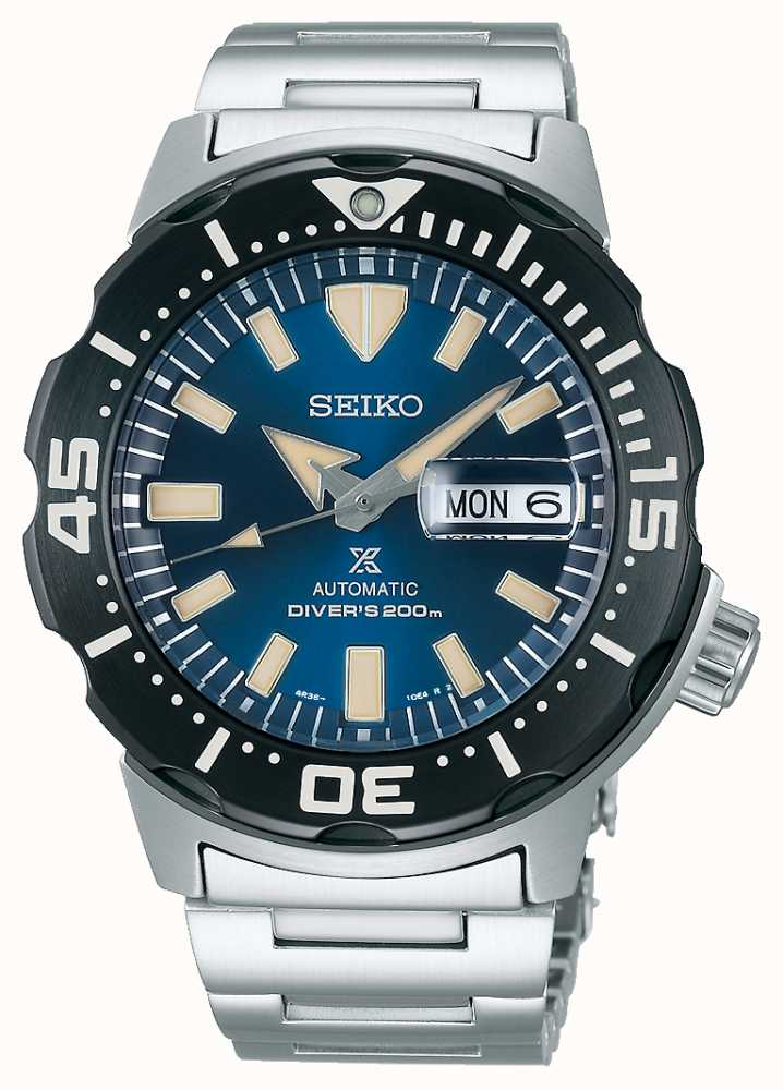 Seiko Prospex Monster Automatic Divers | Stainless Steel Bracelet SRPD25K1  - First Class Watches™