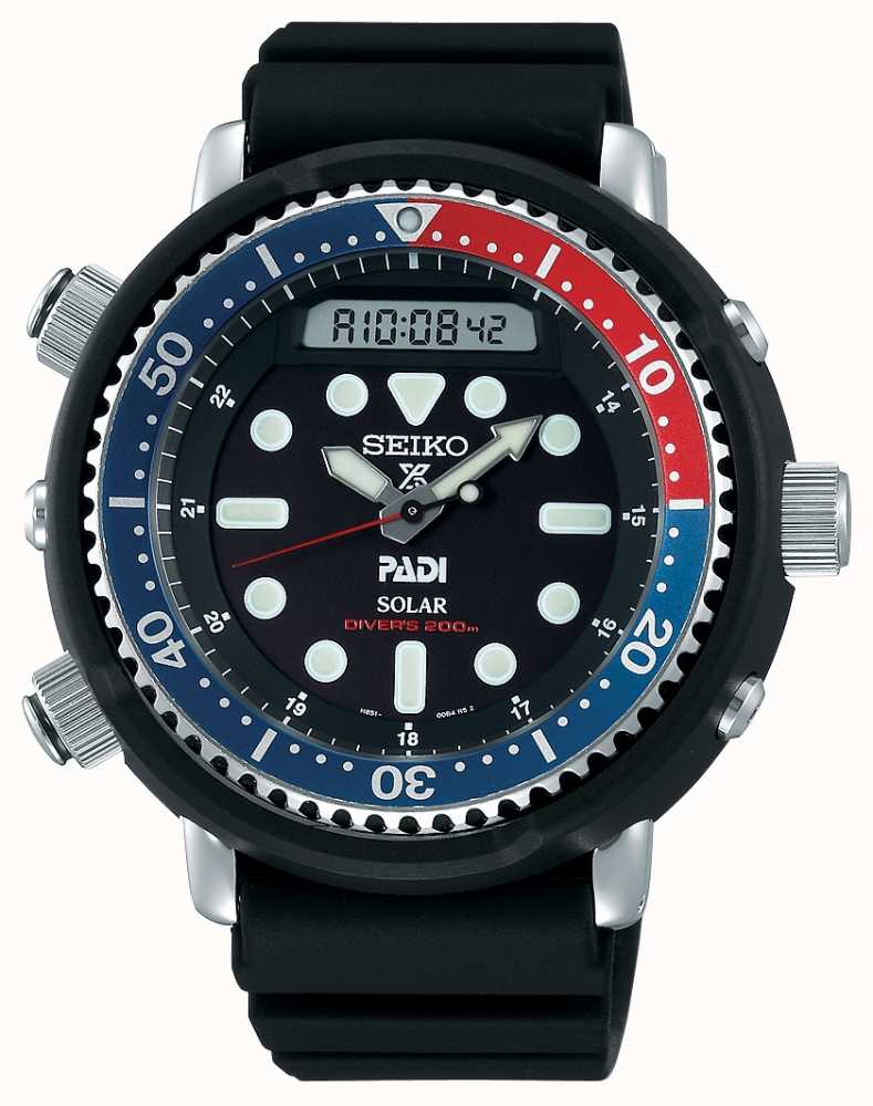 Seiko Prospex PADI Arnie Re-Issue Solar Divers 200m SNJ027P1 - First Class  Watches™