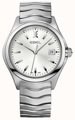 EBEL | Men's Wave | Stainless Steel Bracelet | Silver Dial | 1216200