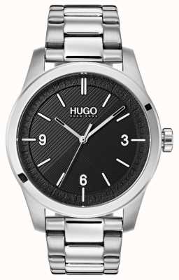 HUGO #CREATE | Stainless Steel Bracelet | Black Dial 1530016