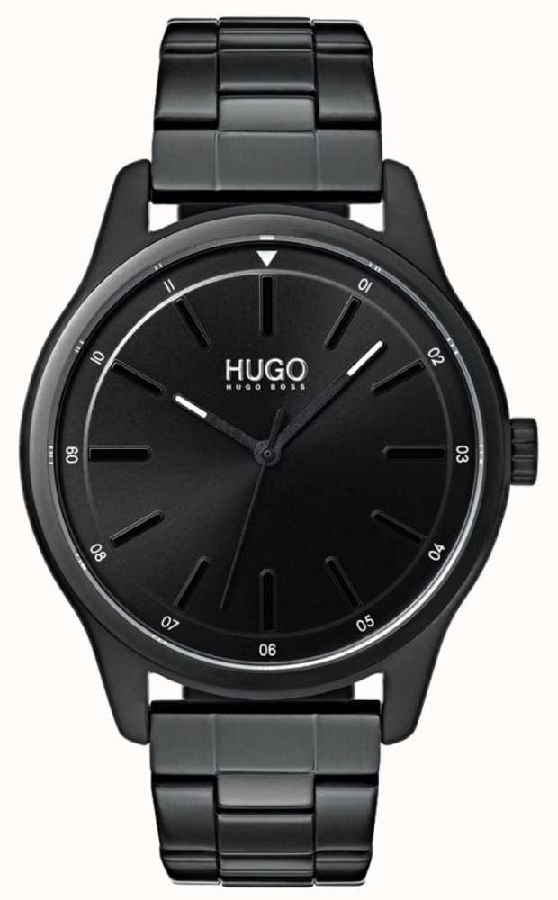 hugo dare watch black