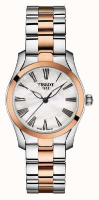 Tissot | T-Wave |Women's Two-Tone Bracelet | Mother Of Pearl Dial | T1122102211301