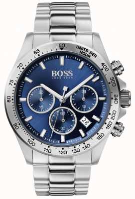 BOSS | Men's Hero Sport Lux | Steel Bracelet | Blue Dial | 1513755