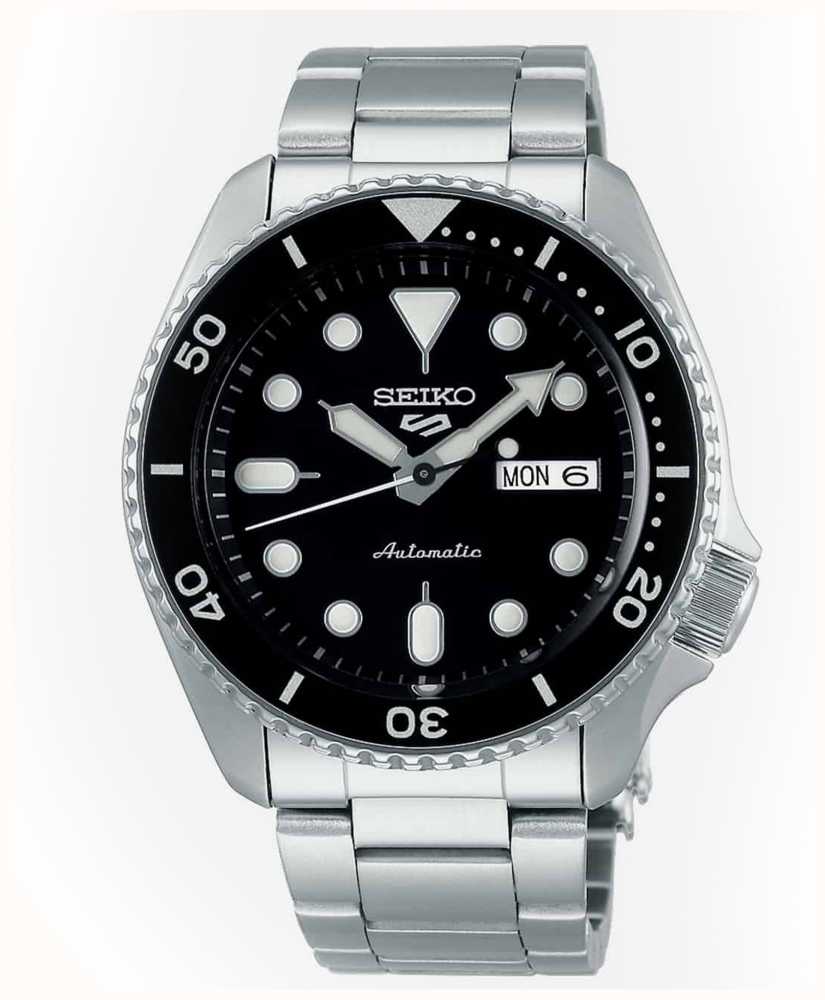 Seiko 5 Sport | Sports | Automatic | Black Dial | Stainless Steel SRPD55K1  - First Class Watches™