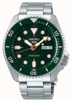 Seiko 5 Sport | Sports | Automatic | Green Dial | Stainless Steel SRPD63K1