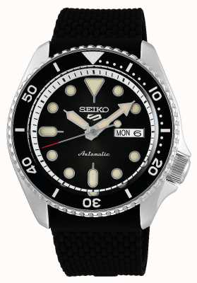 Seiko 5 Sport | Suits | Automatic | Black Dial | Black Rubber SRPD73K2