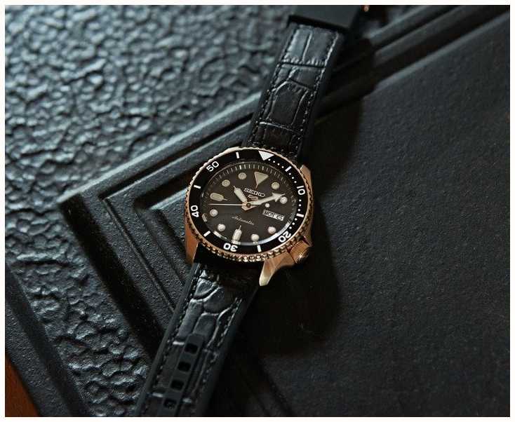 Seiko 5 Sport | Specialist | Automatic | Rose Gold & Black SRPD76K1 - First  Class Watches™