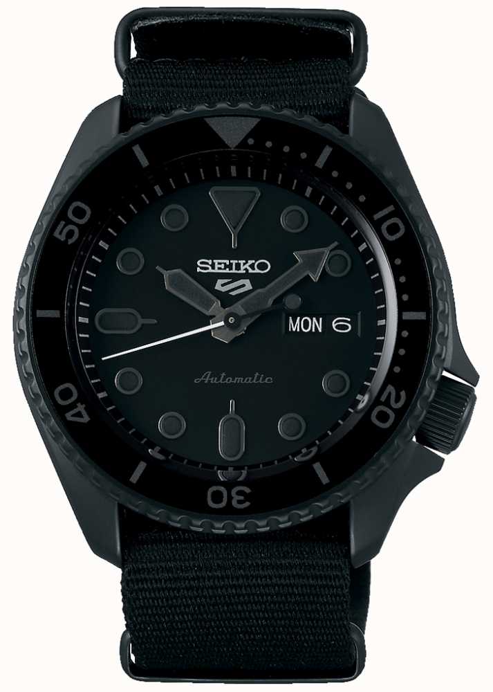Seiko 5 Sport | Street | Automatic | Black Dial | Black NATO SRPD79K1 -  First Class Watches™