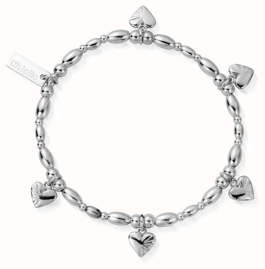 ChloBo | Sterling Silver 'Life Lover' Bracelet | SBLRSR2518 - First ...