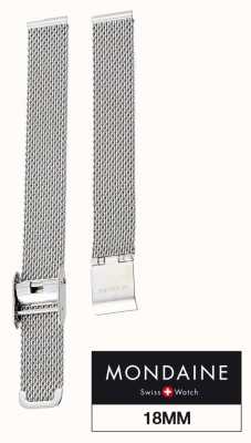 Mondaine | Mesh Watch Bracelet Strap Only | Stainless Steel | 18mm | FM8918STEM4