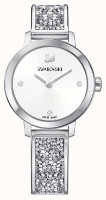 Swarovski | Cosmic Rock | Stainless Steel Bangle Bracelet | White Dial 5376080
