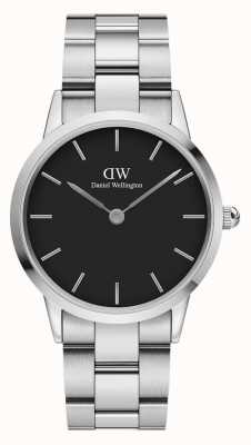 Daniel Wellington Iconic Link 36mm Stainless Steel Black Dial DW00100204