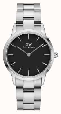 Daniel Wellington Iconic Link 32mm Stainless Steel Black Dial DW00100206