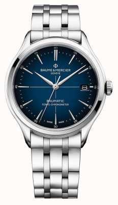 Baume & Mercier | Clifton Baumatic | Stainless Steel Bracelet | Blue Dial | M0A10468