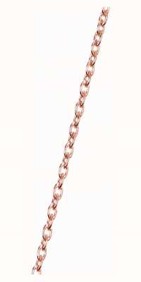 Les Georgettes Rose Gold Plated Chain Necklace | 50-53cm 70311044000053
