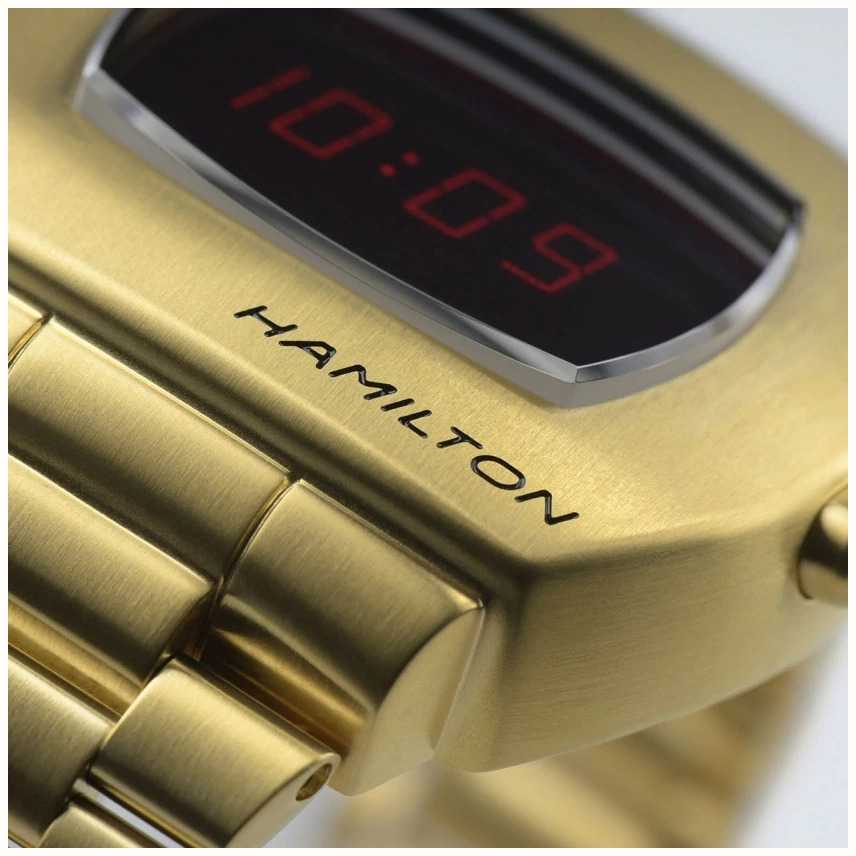 Hamilton PSR | Limited Edition | Gold PVD Steel H52424130 - First Class ...