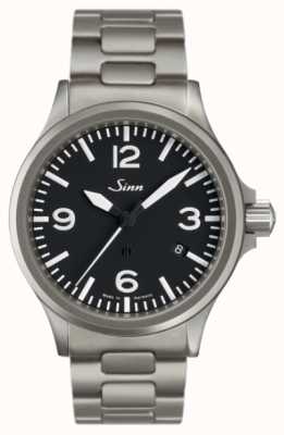 Sinn 856 The pilot watch with magnetic field protection 856.011 TWO LINK BRACELET