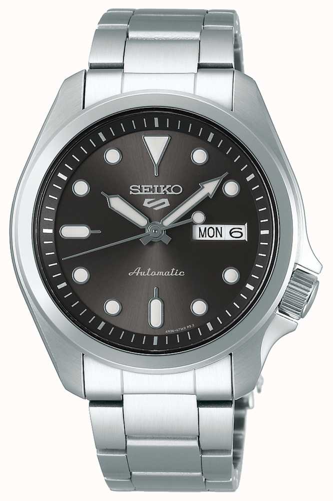 Seiko 5 Sport| Automatic | Stainless Steel Bracelet | Grey Dial SRPE51K1 -  First Class Watches™