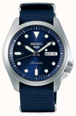 Seiko Men's 5 Sports Automatic Watch | Blue NATO SRPE63K1